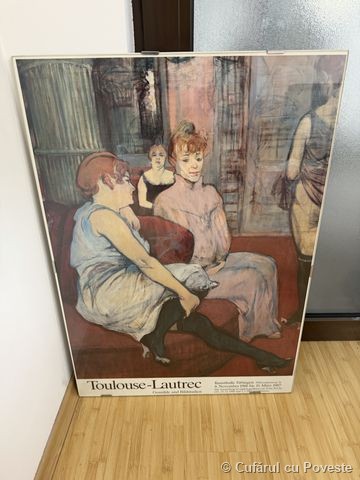 Tablou Poster artistic vintage Toulouse-Lautrec 1987- 59×84 cm
