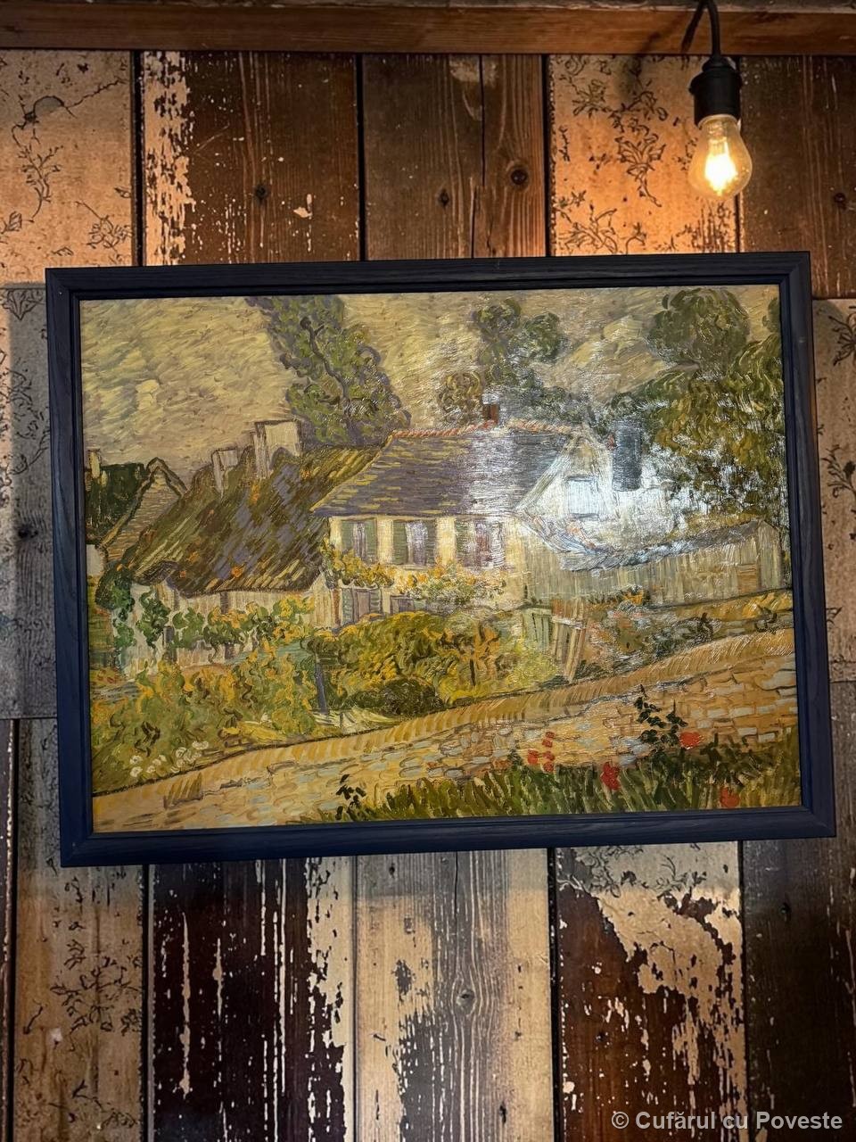Tablou reproducere Van Gogh - Case la Auvers